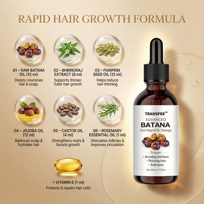 Transpre™ Advanced Batana Hair Regrowth Therapy
